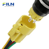 Connecteur de câble à bouton-poussoir 5 ou 8 fils en ligne Adaptateur de prise de câble pour interrupteur 16mm, 19mm, 22mm-50mm