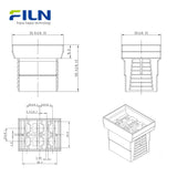 Wire Harness for Rocker Switch | 30A KCD4-03-FJ Quick Connector | FILN Factory