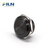 19mm Push Button Momentary Switches Ultra-thin Metal Push Buttons No Light | FILN