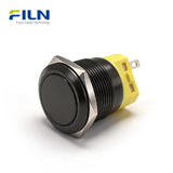 22mm Latching Push Button Switch Momentary/Latching Stainless Steel 3-Pin Terminal | FILN