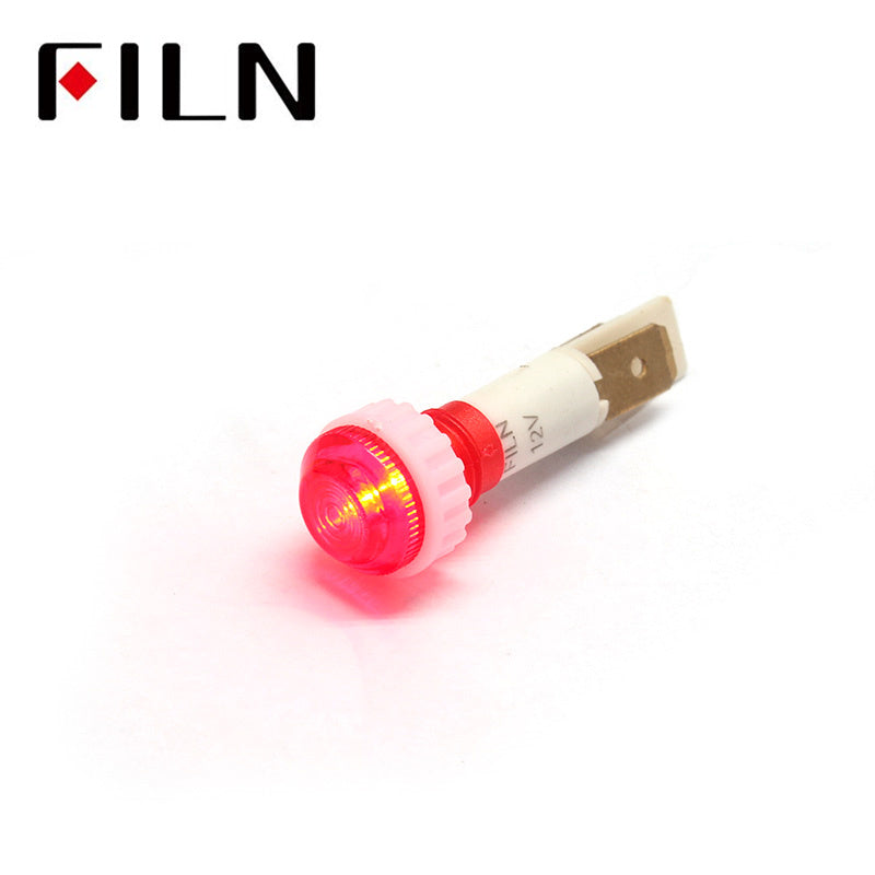 10mm 6v led Cable reel plastic indicator light Red