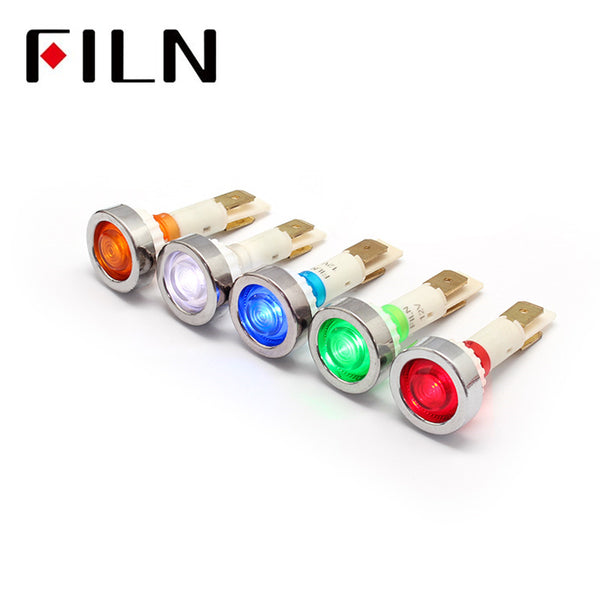 10MM 2/5 3V LIGHT WITH RED INDICATOR LIGHT COVER Colour