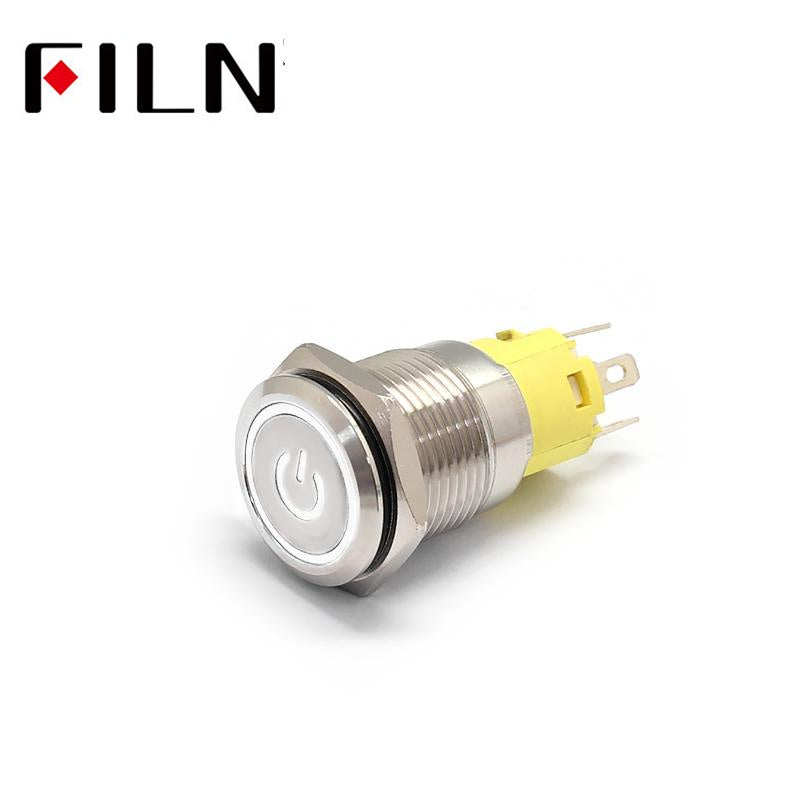 FILN 16MM UL Push Button Electrical Switch 110V  IP67 Push Button Electrical Switch Price