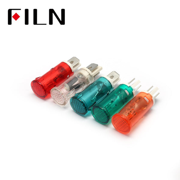 12.5mm 220V Food Machinery Signal Light Indicator Colour