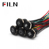 New 12MM Red Custom 12V Push Button Switches Price