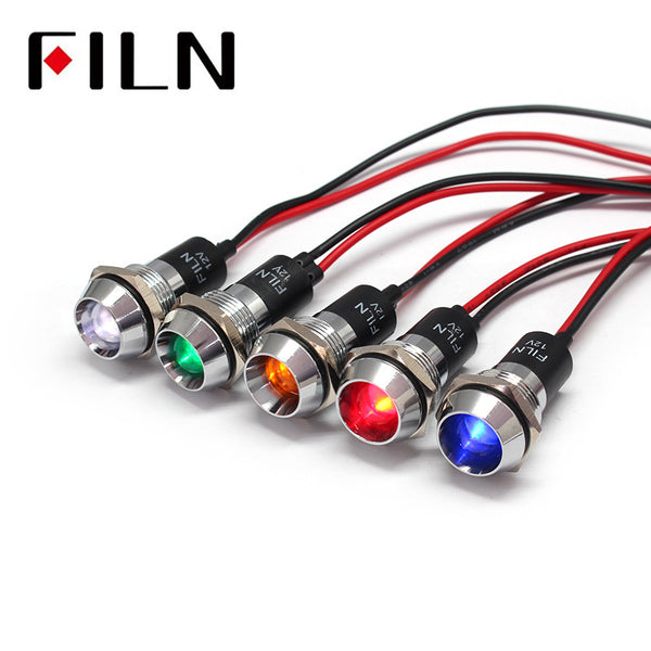 16MM ip67 led generator metal pilot indicator light