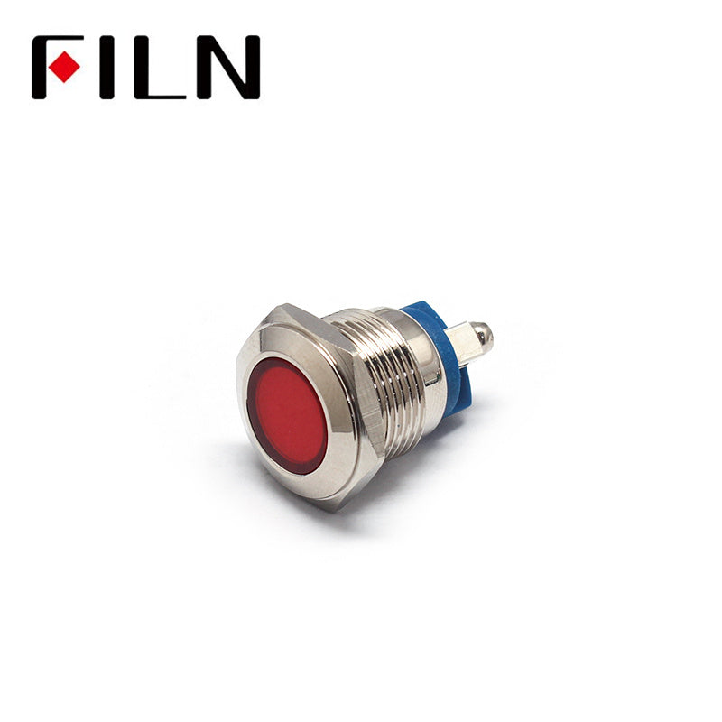 16mm 24V LED Screw Feet Metal Indicator Light online shop