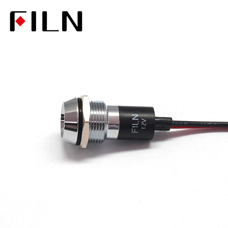 16MM ip67 led generator metal pilot indicator light hot product