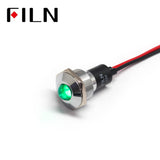 19mm LED Metal Flameproof Indicating Light Green