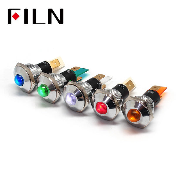 Lámparas indicadoras de metal de 19 mm y 220 V para precio de paneles