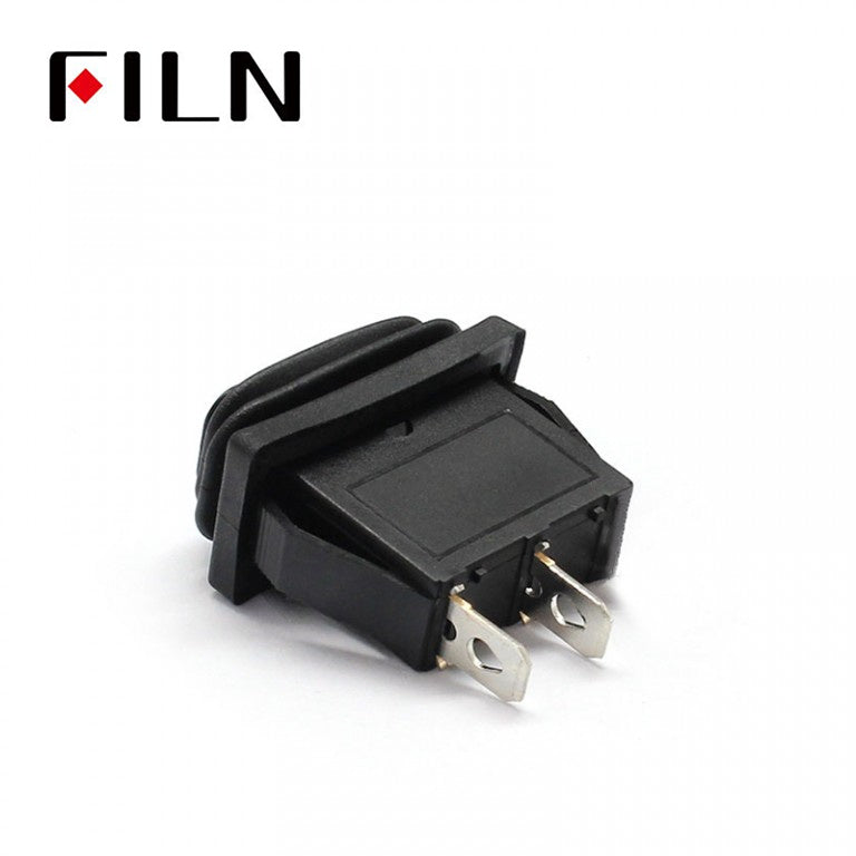 Small Rocker Switch 2PIN 15A Momentary Waterproof IP65 - FILN – YUEQING ...