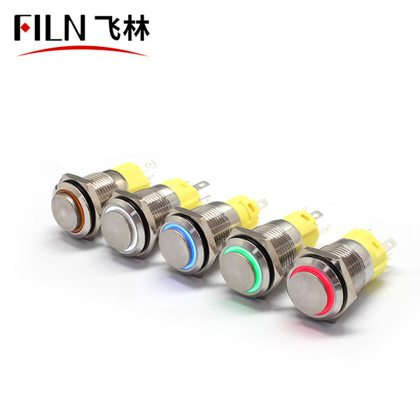 FILN 16mm High head Momentary latching ring led Best Price