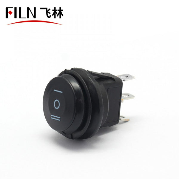 Micro Rocker Switch 3PIN Momentary 6V 20A Round Electrical Best Price