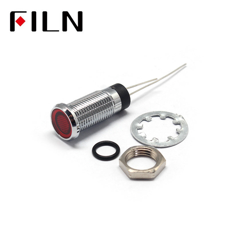 Car Dashboard 8mm 220 Volt Indicator Light Details