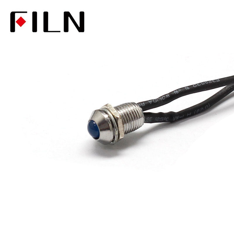 8mm Cheap and Good Quality 120V Panel Mount Indicator Light In Sale
