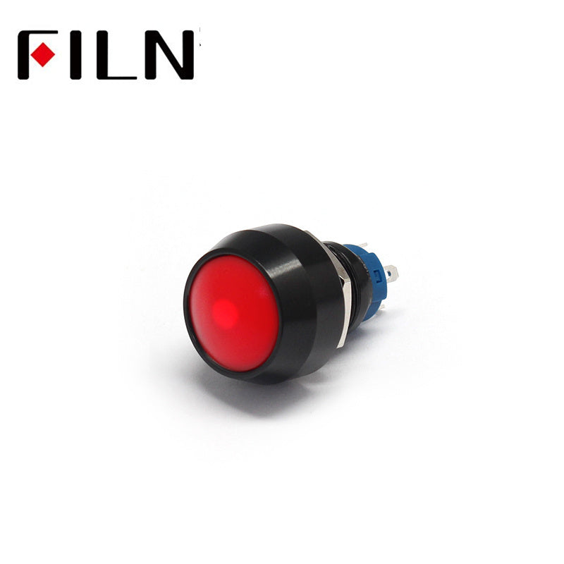 4PIN 12MM 12V 3A Red Momentary Latching waterproofMomentary Latching In Sale