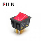 FILN UL Red LED Light Electric Welding Machine Boat Rocker Switch Price