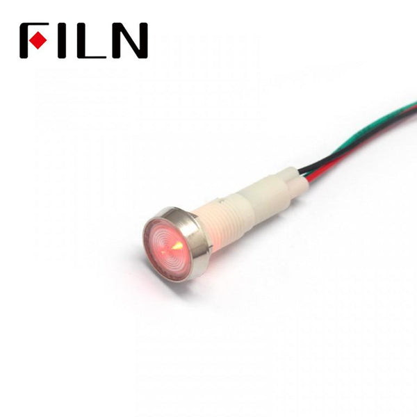 10mm Red-Green  220 Volt Indicator Light