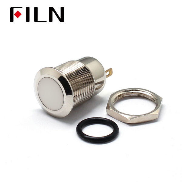 12V Momentary Waterproof Push Button Switch Detail