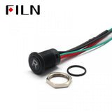 New 12MM Red Custom 12V Push Button Switches Details