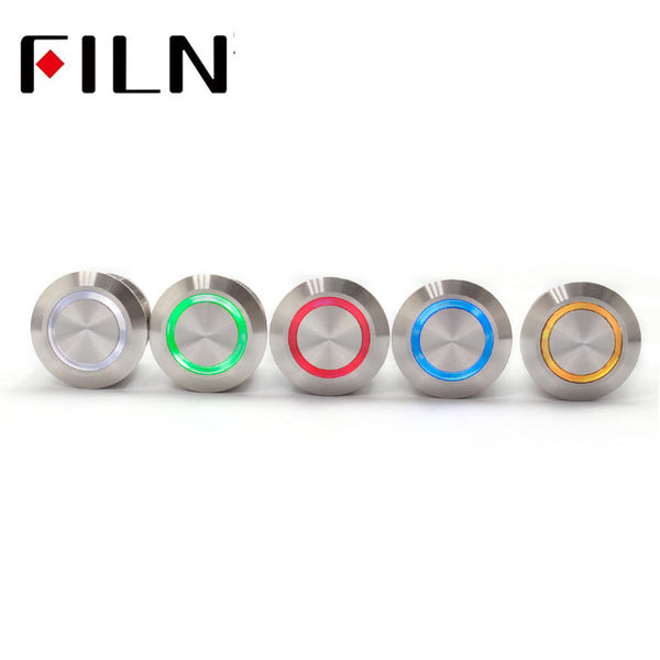 19MM 10A 250V IP67 FILN momentary push button switch Best Price