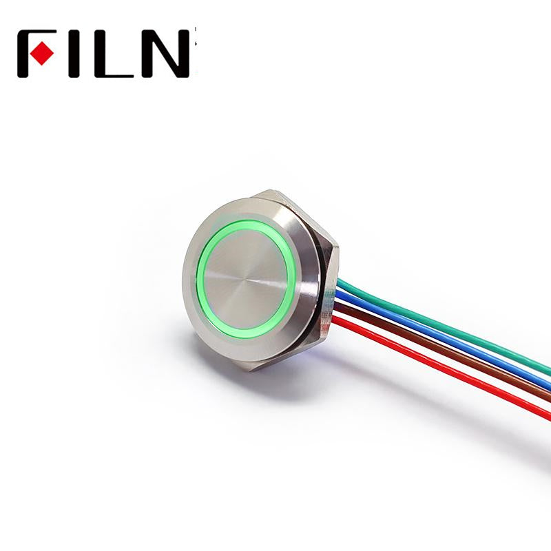 Waterproof 19mm Stainless Steel Push Button Switch Momentary Price